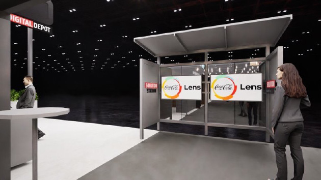 Coca-Cola Labs NRA booth render